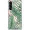 Spring Palm Leaves Galaxy S24 FE Clear Case